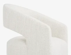 TIVOLI modern contemporary dining chair on casters