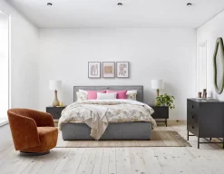 TONYA queen size bed with storage