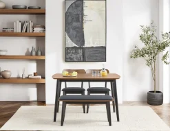TROPEA modern contemporary 4-piece dining set