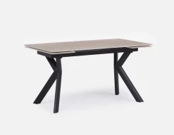 TUVA modern contemporary extendable ceramic dining table 160cm-200cm