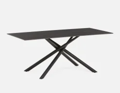 TUVA modern contemporary extendable ceramic dining table 160cm-200cm