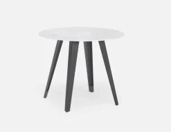 TUVO modern contemporary round dining table 90cm