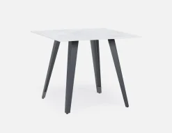 TUVO modern contemporary square dining table 90cm