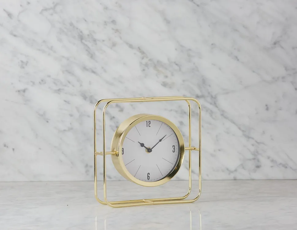 TYME table clock 15 cm