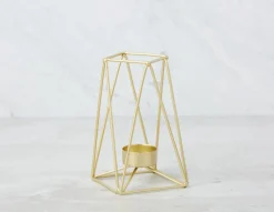 TYRIA cement tealight holder 8 cm