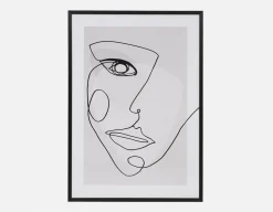 VANSANT framed wall art 83 x 123cm
