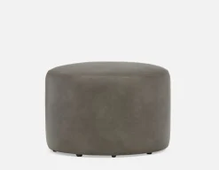 VASTO leatherette ottoman