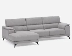 VENTURA modern left-facing sectional sofa