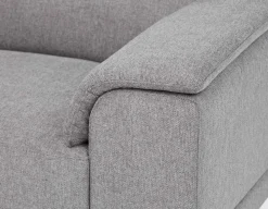 VENTURA modern left-facing sectional sofa