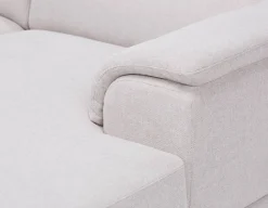 VENTURA modern left-facing sectional sofa