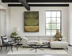 VENTURA modern right-facing sectional sofa