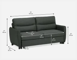 VERONIQUE contemporary sofa-bed