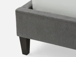 VERSAILLES tufted upholstered wingback queen size bed