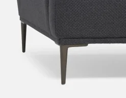 VICTOR contemporary left-facing sectional sofa