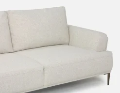 VICTOR contemporary left-facing sectional sofa