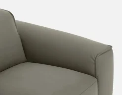 VIGO 100% leather apartment sofa
