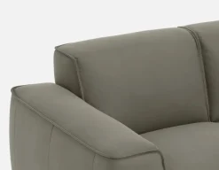 VIGO 100% leather apartment sofa
