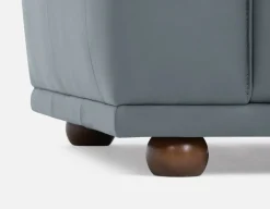 VIGO 100% leather apartment sofa