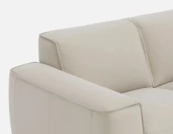 VIGO 100% leather apartment sofa