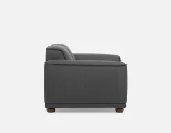VIGO 100% leather apartment sofa