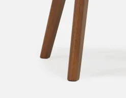 VITTA 100% leather modern contemporary dining chair