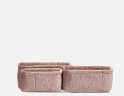 WASCHE set of 3 baskets