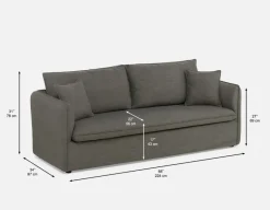 WILTON 3-seater sofa
